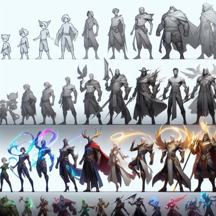Exploring the Evolution of Mobile Legends Hero Artwork