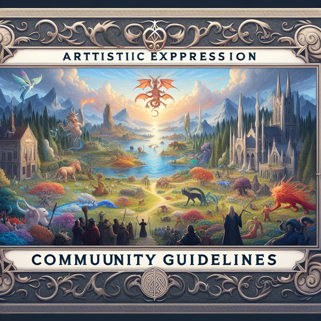 Exploring Artistic Expression and Community Guidelines in Genshin Impact